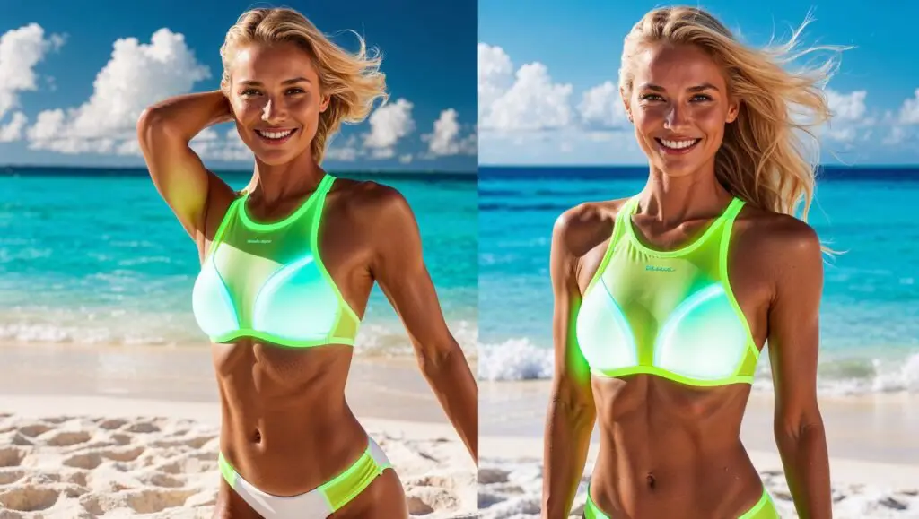 Glow In The Dark Bathing Suit